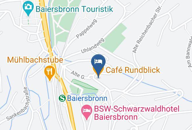 Freudenstadt - Cafe Rundblick Maps
