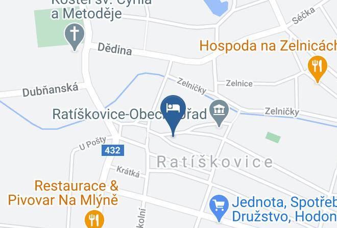 Hodonin - Cafe U Kordulky Maps