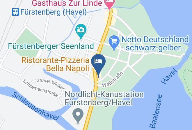 Oberhavel - Cafe Und Gastehaus Innfernow Maps
