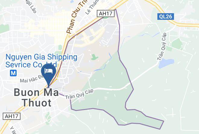 Buon Ma Thuot - Cafe Vuon Phap Maps