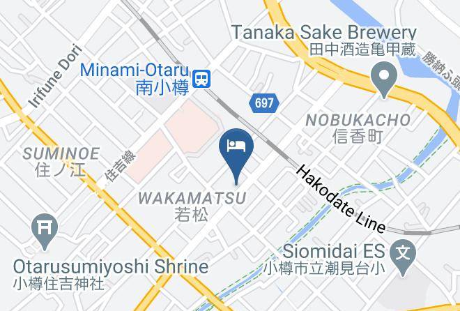 Otaru City - Cafewhite Maps