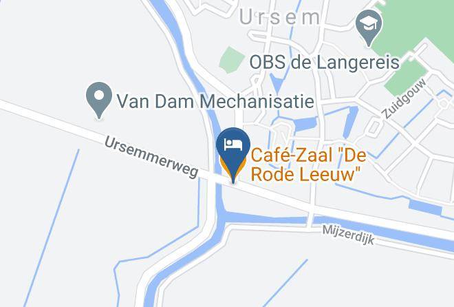 Koggenland - Cafe Zaal De Rode Leeuw Maps