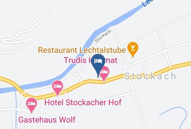 Reutte - Cafe Zur Traube Maps