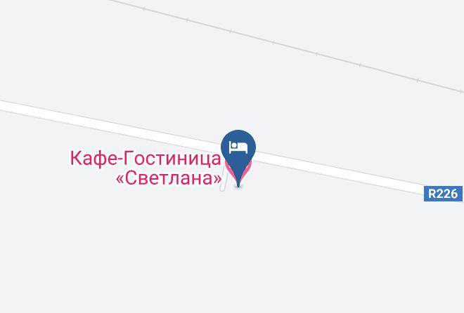 Chapayevsk - Cafehotel Svetlana Maps