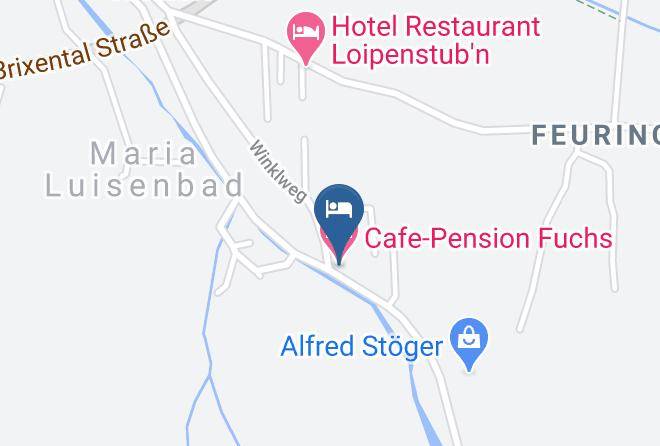 Kitzbuhel - Cafe Pension Fuchs Maps