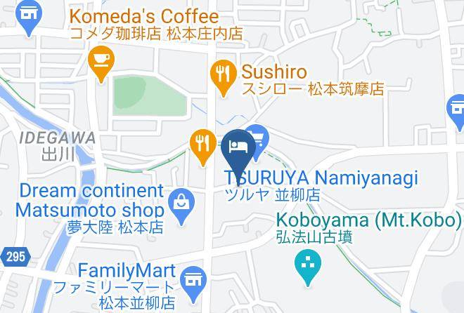 Matsumoto City - Cafe&stay Castana Maps