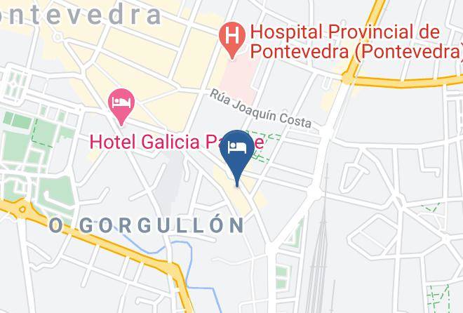 Pontevedra - Cafeteria Avenida Restaurante Maps