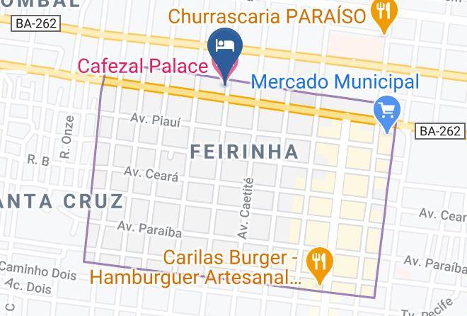 Vitoria Daquista - Cafezal Palace Hotel Maps