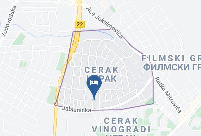Belgrade City - Caffe Fuerte Maps