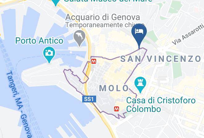 Genoa - Caffetteria San Giorgio Luccoli Maps