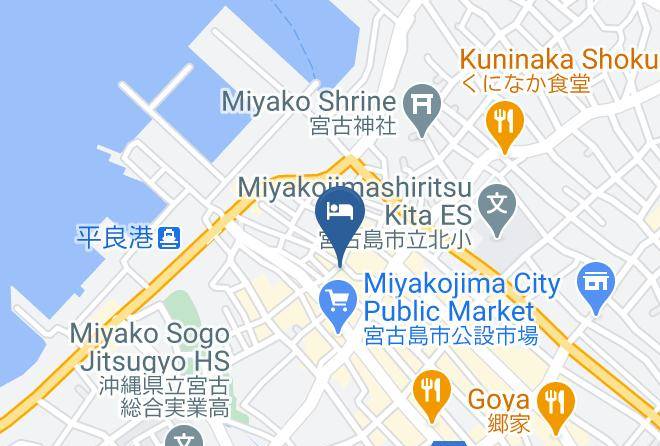 Miyakojima City - Cafua Resort Maps