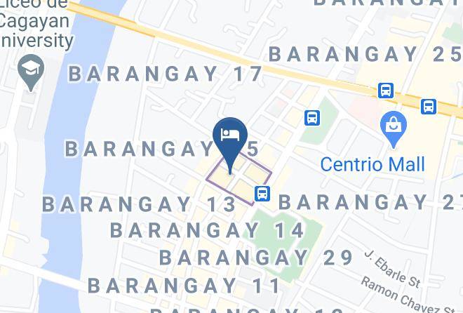 Cagayan De Oro Hotel Map