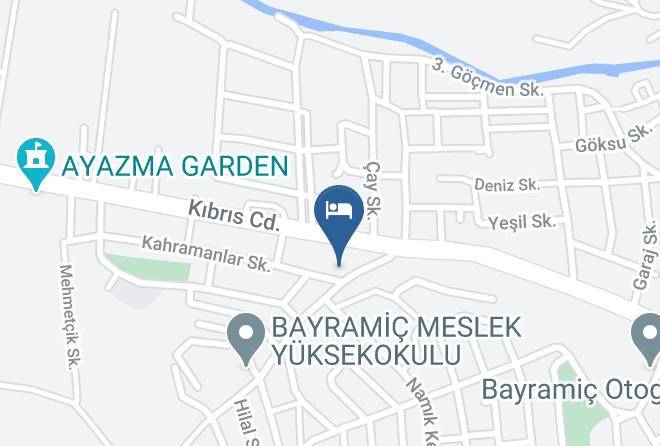 Bayramic - Cagdas Kiz Ogrenci Yurdu Bayramic Maps