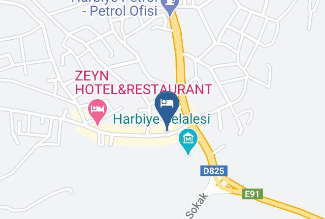 Harbiye - Caglayan Hotel Maps