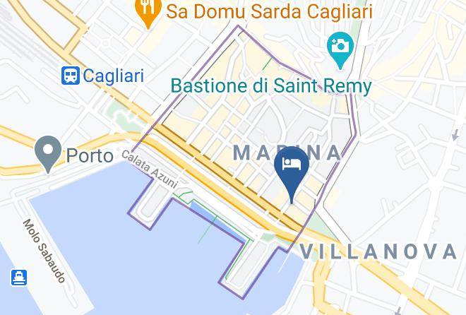 Cagliari - Cagliari Old Town B&b Maps