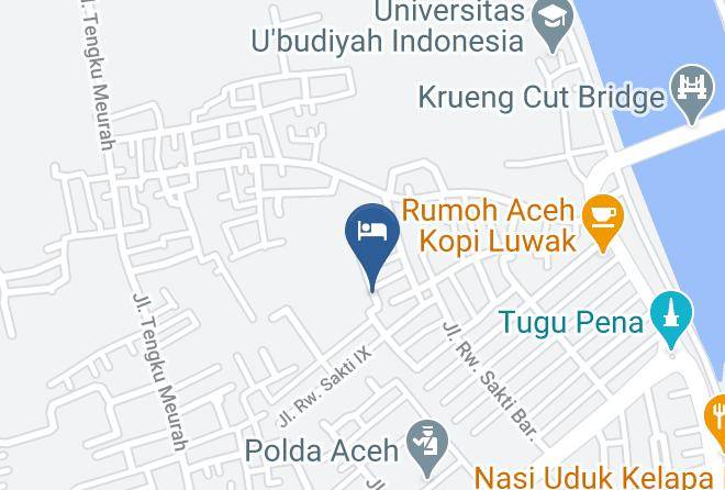 Kota Banda Aceh - Cahaya Kos Putri Maps