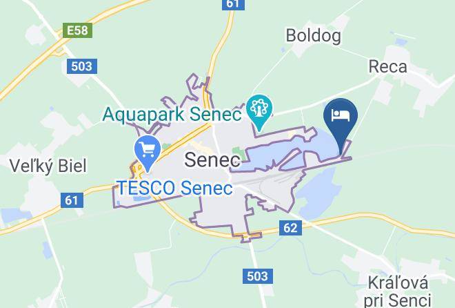 Senec - Cahta Triomint Maps