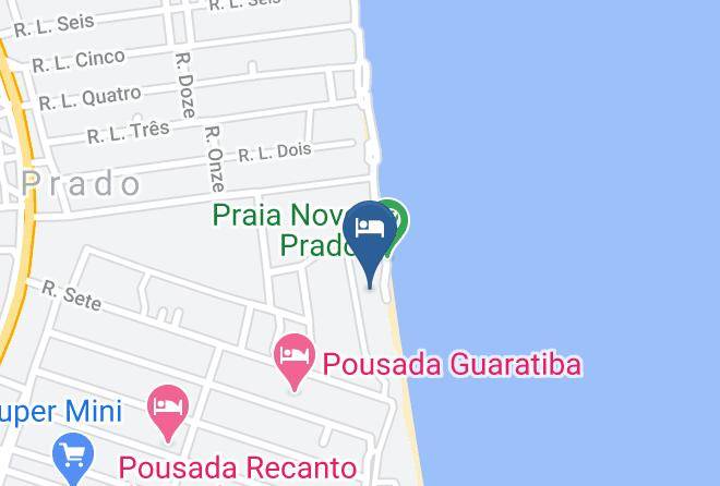 Prado - Cahy Praia Hotel Maps