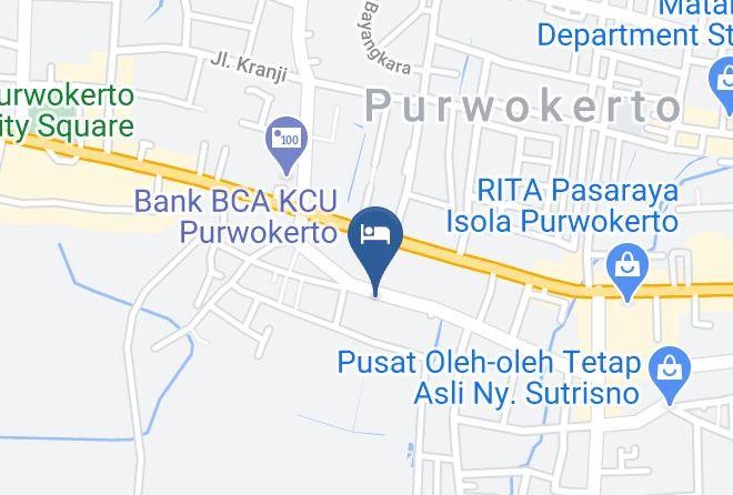 Banyumas Regency - Cahya Nirwana Hotel Maps