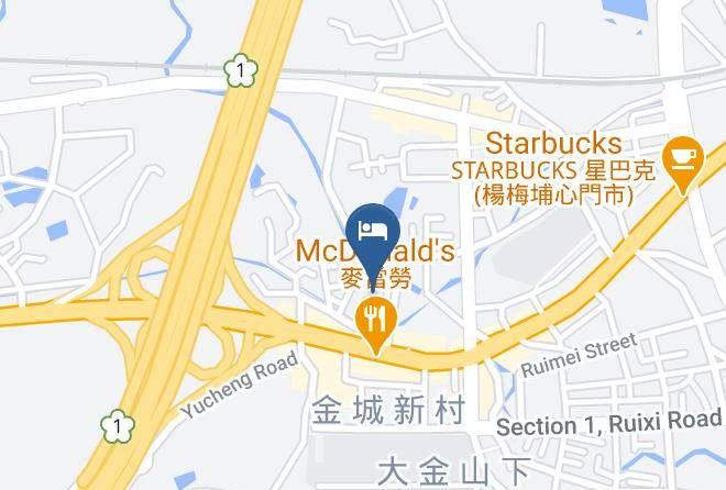 Yangmei District - Cai Lai Motel Maps
