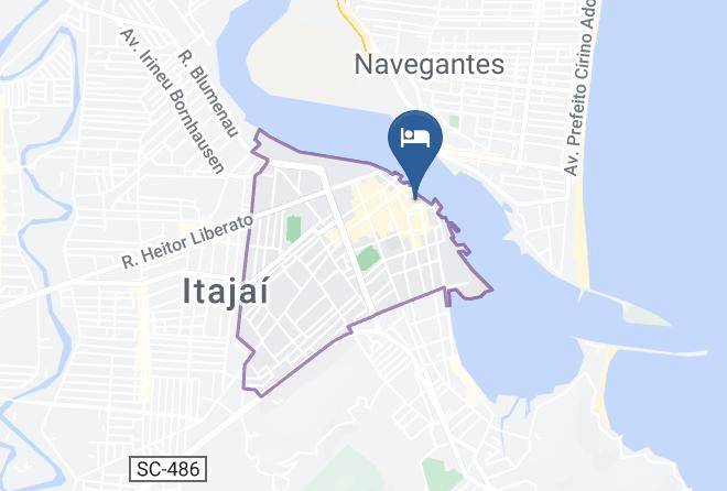 Itajai - Caicaras Hotelaria E Servicos Maps