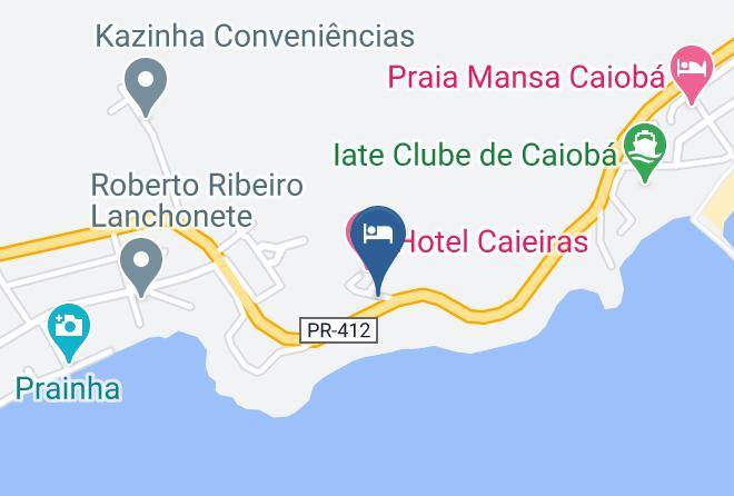 Guaratuba - Caieiras Sunset Hotel Maps