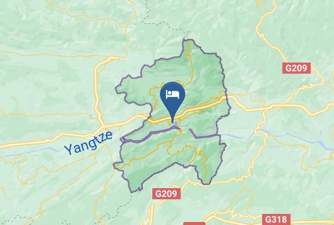 Wushan County - Caifu Hotel Maps