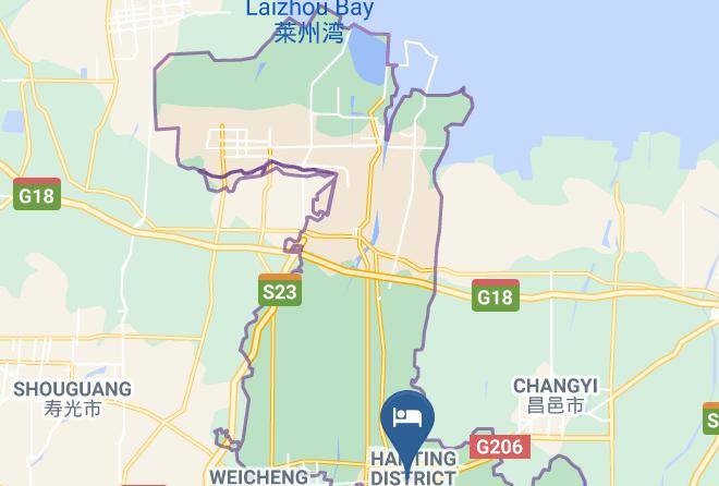 Weifang - Cailong Hotel Maps