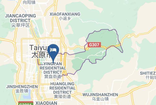 Taiyuan - Cailutong Hotel Maps
