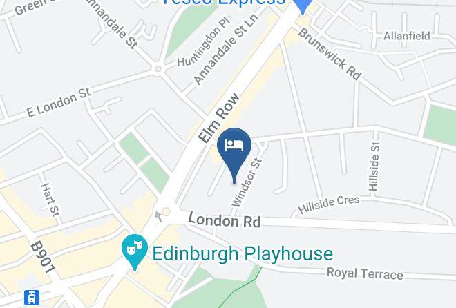 Edinburgh City - Cairn Hotel Maps