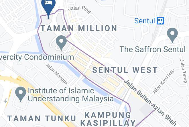 Kuala Lumpur - Cairnhill Hotel Kuala Lumpur Maps