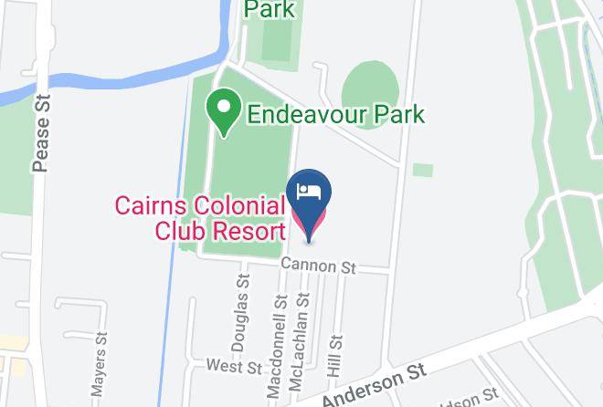 Cairns - Cairns Colonial Club Resort Maps