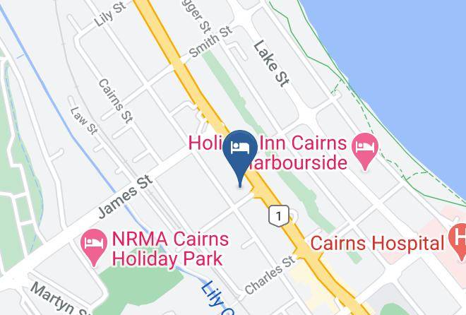 Cairns - Cairns Holiday Lodge Maps