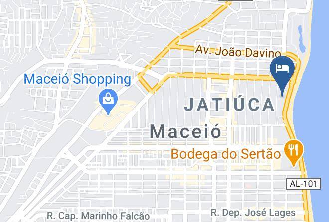 Maceio - Cais Da Praia Hotel Maps