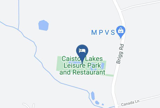 Lincs - Caistor Lakes Leisure Park And Restaurant Maps