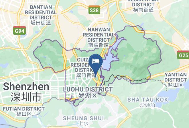 Shenzhen - Caiyue Hotel Maps
