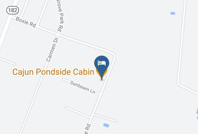 St Landry Par - Cajun Pondside Cabin Maps