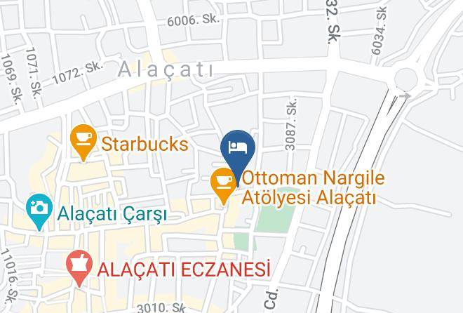 Cesme - Cakirbey Otel Maps