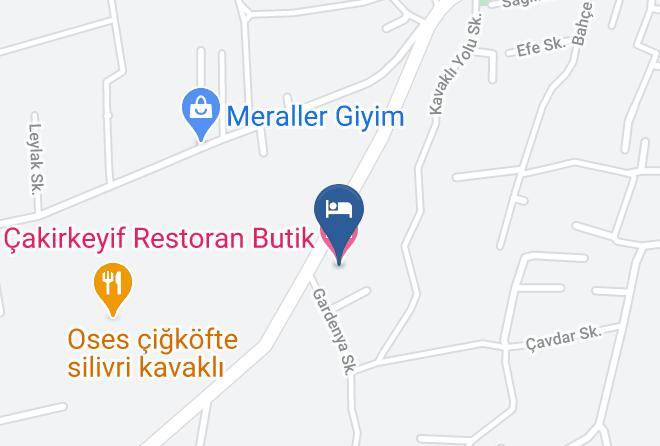 Kavakli - Cakirkeyif Restoran Butik Hotel Maps