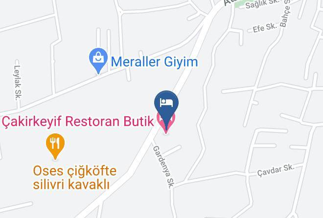 Kavakli - Cakirkeyif Hotel Maps