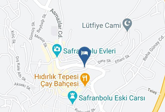 Safranbolu - Cakiroglu Konak Maps