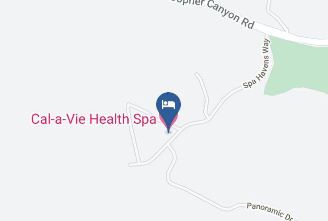 San Diego - Cal A Vie Health Spa Maps