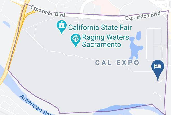 Sacramento - Cal Expo Rv Park Maps