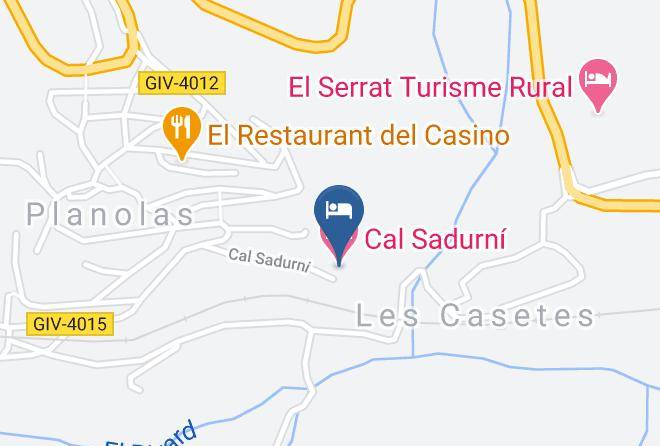 Girona - Cal Sadurni Maps