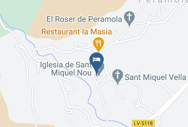 Lleida - Cal Tonarro De Peramola Maps