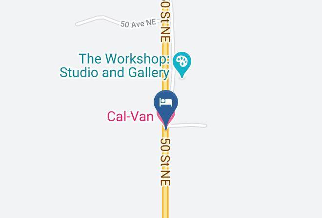 Cal Van Motel Map