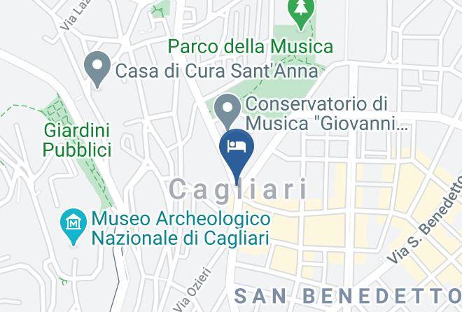 Cagliari - Cala Caterina Bay Maps