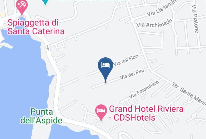 Lecce - Cala D'aspide Resort Maps