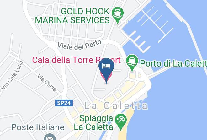Nuoro - Cala Della Torre Resort Maps