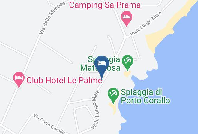 Nuoro - Cala Liberotto Maps